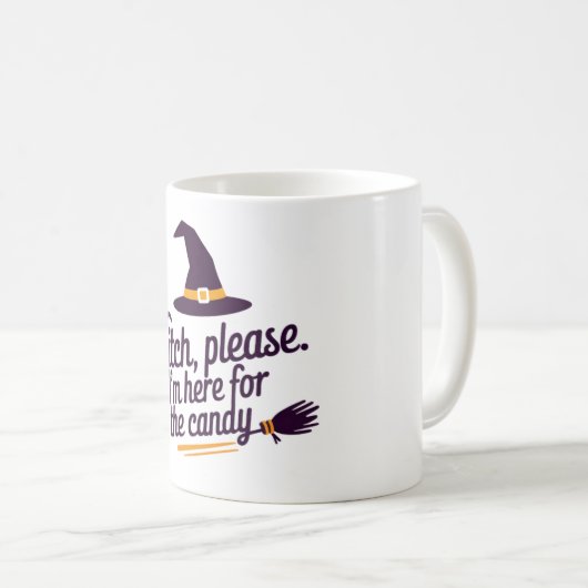 Mug Sorcière, s'il vous plaît (Devant droit)