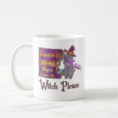 Mug Sorcière S'Il Vous Plaît - Chat Noir Sorcière (Gauche)