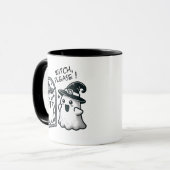 Mug Sorcière S'Il Vous Plaît ! Un joli fantôme d'Hallo (Devant gauche)