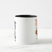 Mug Sorcière squelette adorable avec café mignonne Hal (Centre)