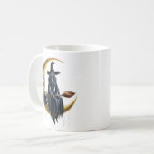 Mug Sorcière sur la Lune (Devant gauche)