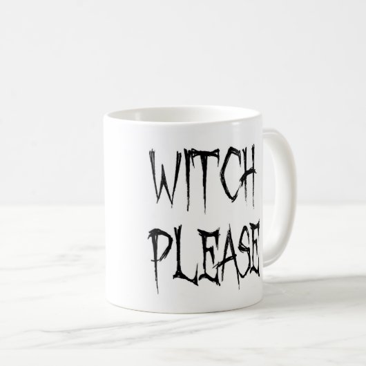 Mug Sorcière svp (Devant droit)