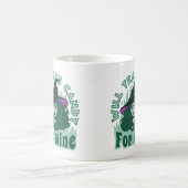 Mug Sorcière Va Échanger Des Bonbons Pour Le Vin Drôle (Centre)