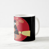 Mug Sorcière volant la nuit (Devant droit)