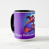 Mug Sorcière volante (Devant gauche)