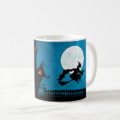 Mug Sorcière volante (Devant droit)