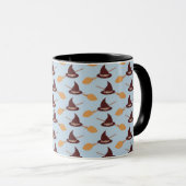 Mug Sorcières Broomsticks et Motif Casquette Halloween (Devant droit)