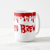 Mug Sorcières éffrayantes d'Halloween brassent le sang (Devant droit)