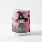 Mug Sorcières Whimsical Rose Cute Halloween Personnali (Centre)