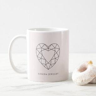 Mug Sørina Bijoux Logo Rose Quartz