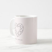 Mug Sørina Bijoux Logo Rose Quartz (Devant gauche)