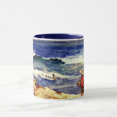 Mug Sorolla - Garçon sur le sable, beaux-arts (Centre)