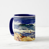 Mug Sorolla - Garçon sur le sable, beaux-arts (Devant gauche)