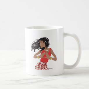 Mug Sororité rouge et blanche de fraternité