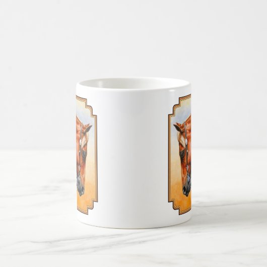 Mug Sorrel Ouest Plaisir Quarter Cheval (Centre)