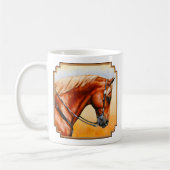 Mug Sorrel Ouest Plaisir Quarter Cheval (Gauche)