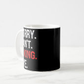 Mug Sorry Can't Hiking Bye Retro Hiking Lovers (Devant gauche)
