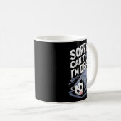 Mug Sorry Can't I'm Dead Funny Ssum Character Playing (Devant droit)