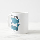 Mug Sorry Got Plans Funny Cat Lover Gift  (Devant gauche)