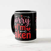 Mug Sorry I’m Taken Funny Valentine Relationship Desig (Devant gauche)