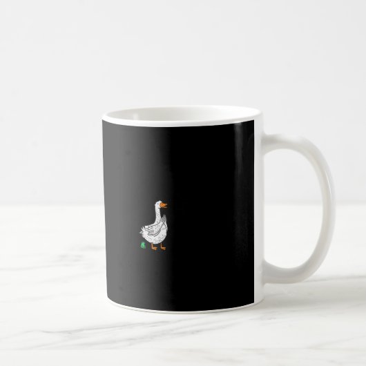 Mug Sorry I'm Late Funny Goose Christian Bible Verse F (Droite)