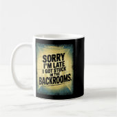 Mug Sorry I'm Late I Got Stuck In The Backrooms Limina (Gauche)