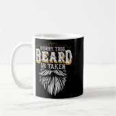 Mug Sorry This Beard Is Taken Country Retro Valentines (Gauche)