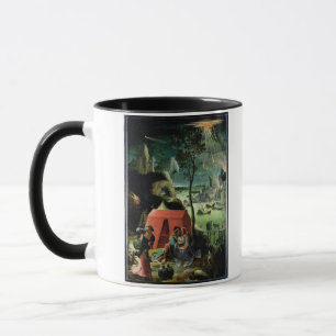 Mug Sort et ses filles (huile sur le panneau)