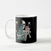 Mug Sorta effrayant joyeux sorta noël squelette de l'a (Gauche)