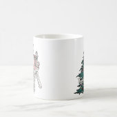 Mug "Sorta Effrayant Sorta Joyeux" Noël Squelette (Centre)