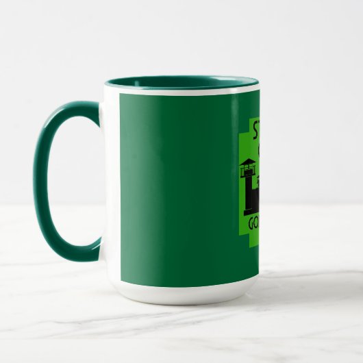 Mug Sortez De Prison Libération Cadeau (Gauche)