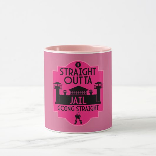 Mug Sortez De Prison Libération Cadeau (Centre)