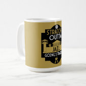 Mug Sortez De Prison Libération Cadeau (Devant gauche)