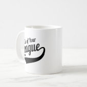 Mug Sortez de votre muscade de ligue (Devant gauche)