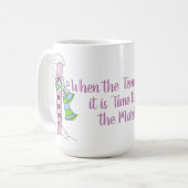 Mug Sortez les Marshmallows - Thermomètre d'hiver (Devant gauche)