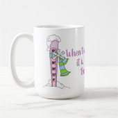 Mug Sortez les Marshmallows - Thermomètre d'hiver (Gauche)