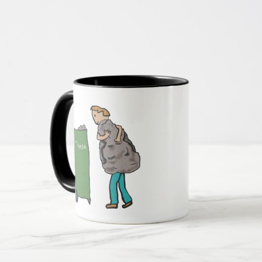 Mug Sortez Les Ordures (Devant gauche)