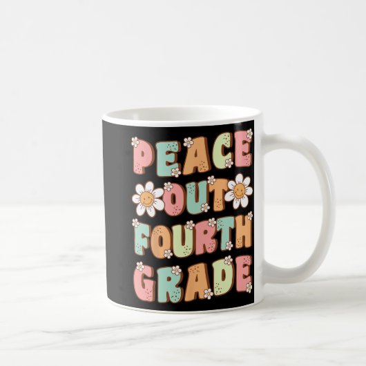 Mug Sortie 4e année Mignonne Dernière journée de 4e an (Droite)