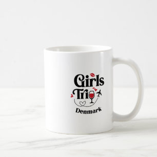 Mug Sortie de filles au vin sympa Danemark Voyage Vaca