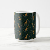 Mug Sortie de girafe tropicale (Devant droit)