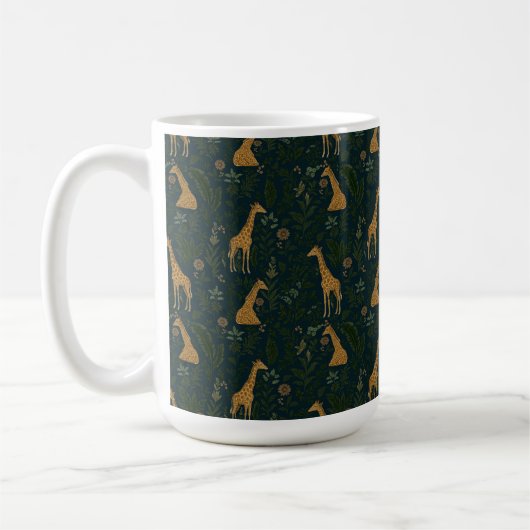 Mug Sortie de girafe tropicale (Gauche)