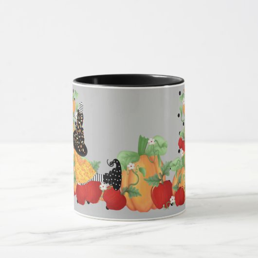 Mug Sortie de patchs citrouille (Centre)