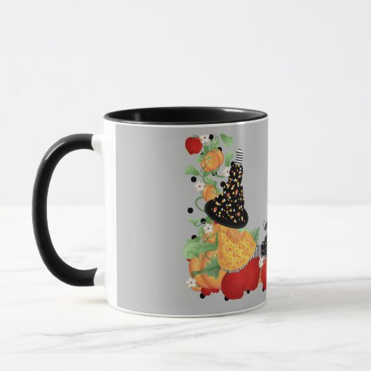 Mug Sortie de patchs citrouille (Gauche)