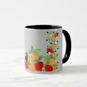 Mug Sortie de patchs citrouille (Devant droit)