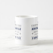 Mug Sortie du pilote du Humour défectueux manquée (Centre)