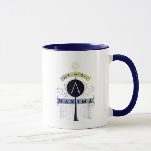 Mug Sortilège Harry Potter | Lumos Maxima Graphique (Droite)