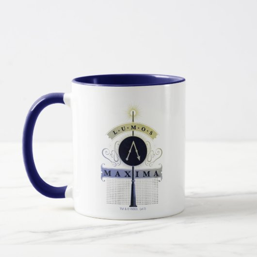 Mug Sortilège Harry Potter | Lumos Maxima Graphique (Gauche)