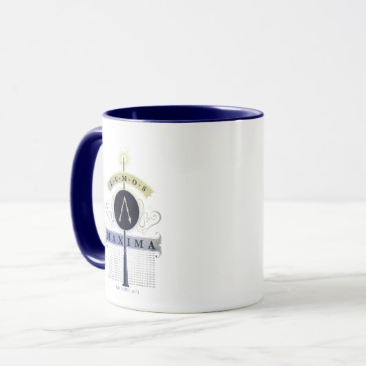 Mug Sortilège Harry Potter | Lumos Maxima Graphique (Devant gauche)