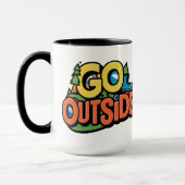 Mug Sortir de l'aventure (Gauche)