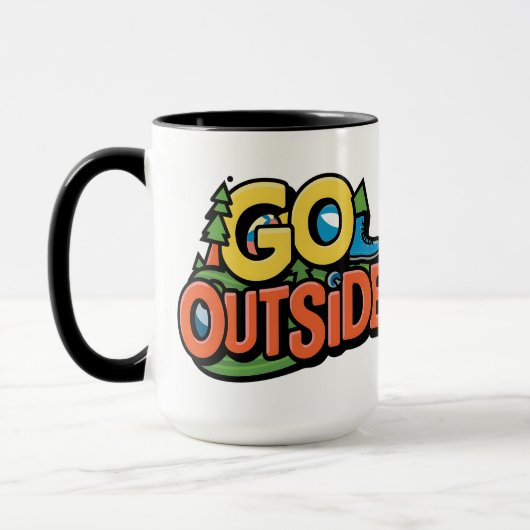 Mug Sortir de l'aventure (Gauche)